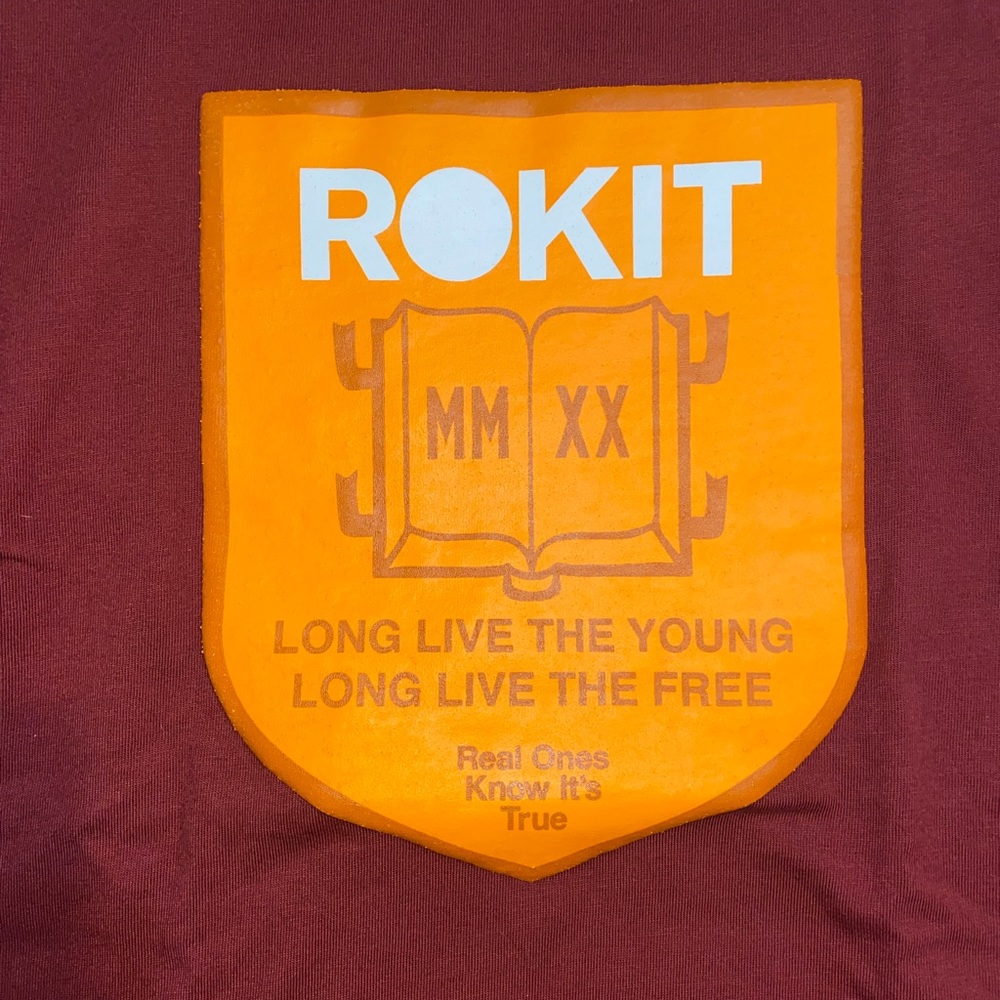New Mens Rokit Tee Large - Picture 3 of 6